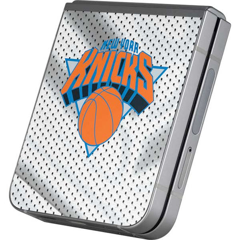 NBA New York Knicks Away Jersey Galaxy Z Flip6 Skin